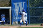 Baseball vs WPI  Wheaton College baseball vs Worcester Polytechnic Institute. - (Photo by Keith Nordstrom) : Wheaton, baseball
